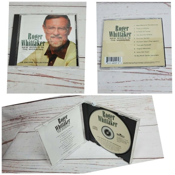 Vintage Roger Whittaker New World in the Morning Vocal 1 Disc CD Music - Picture 3 of 9